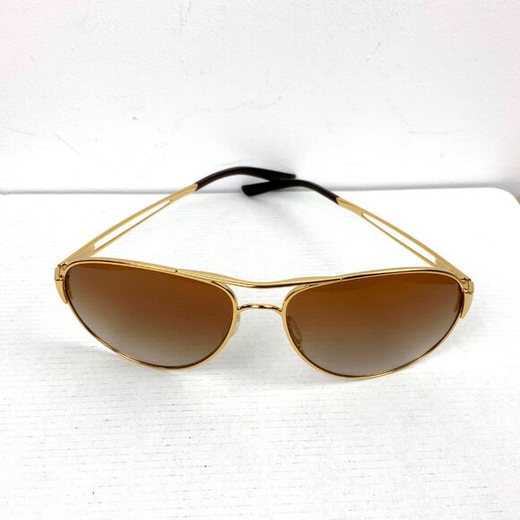 Oakley Caveat Women's Sunglasses Polished Gold Brown Gradient - Picture 6 of 16